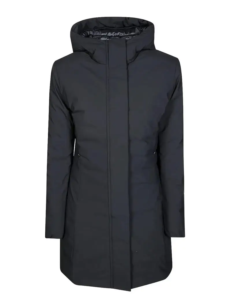 Cappotto con cappuccio Leyla Nero