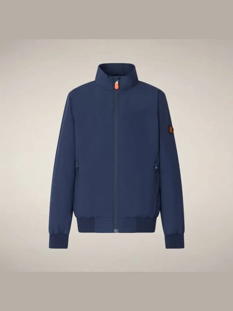 giacca a vento kids/junior zel blu navy