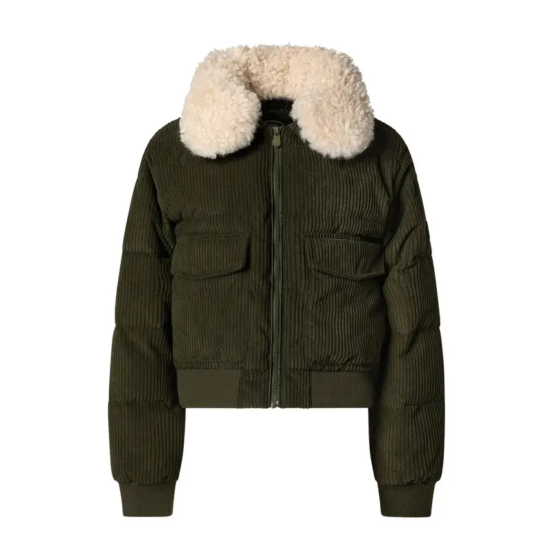 GIACCA BLOUSON CORTO REILY DONNA Verde