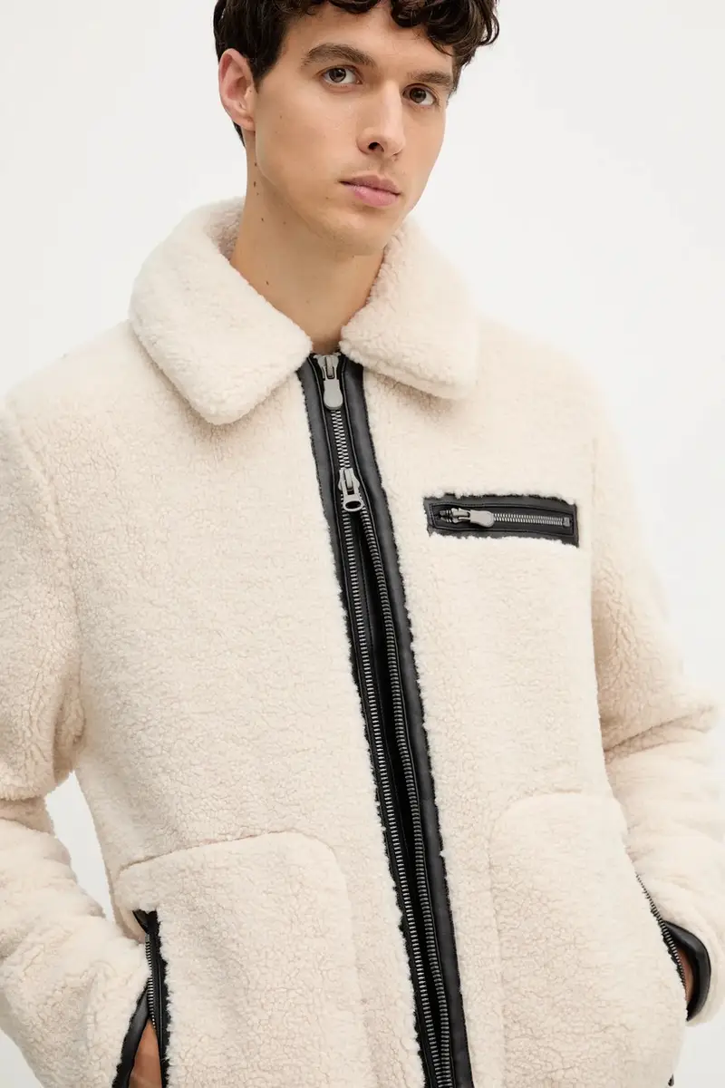 giacca BRANDON colore beige D32522M.BUBU21 miniatura 4