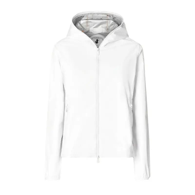 GIACCA CAPPUCCIO ZIP CONTRASTO STELLA DONNA