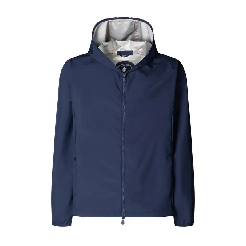 GIACCA CON CAPPUCCIO CONTRASTO ZAYN Bianco