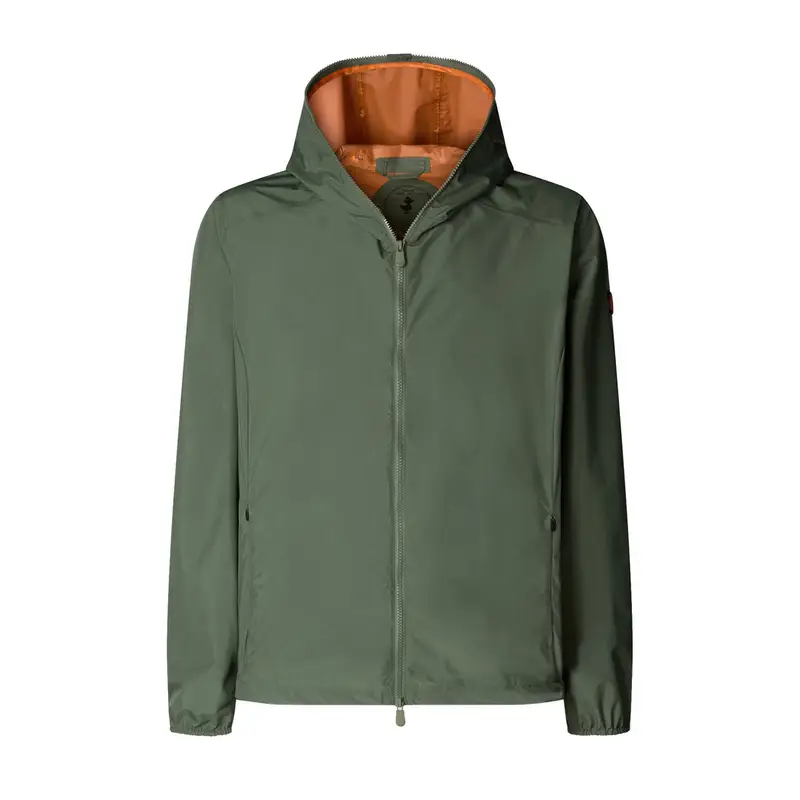 GIACCA CON CAPPUCCIO CONTRASTO ZAYN Verde