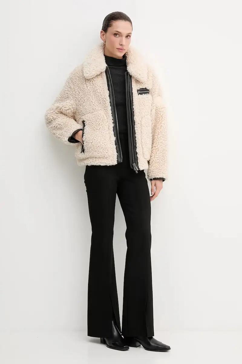 giacca corta HESTER Beige miniatura 2