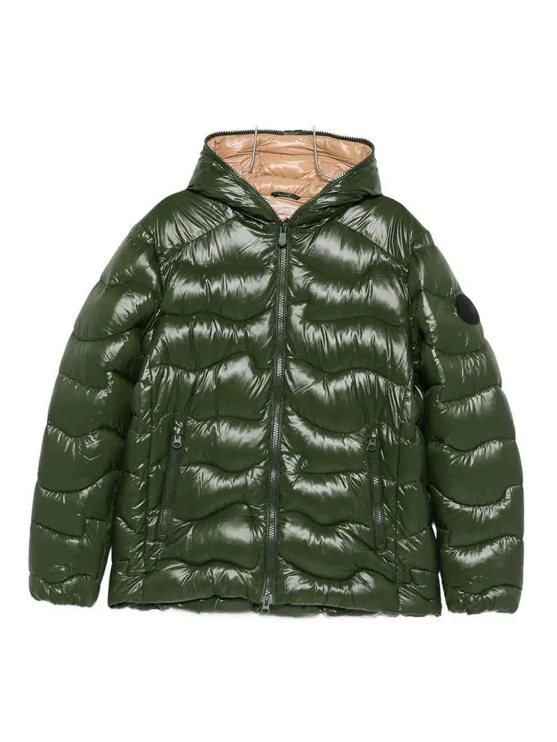 Giacca puffer Verde