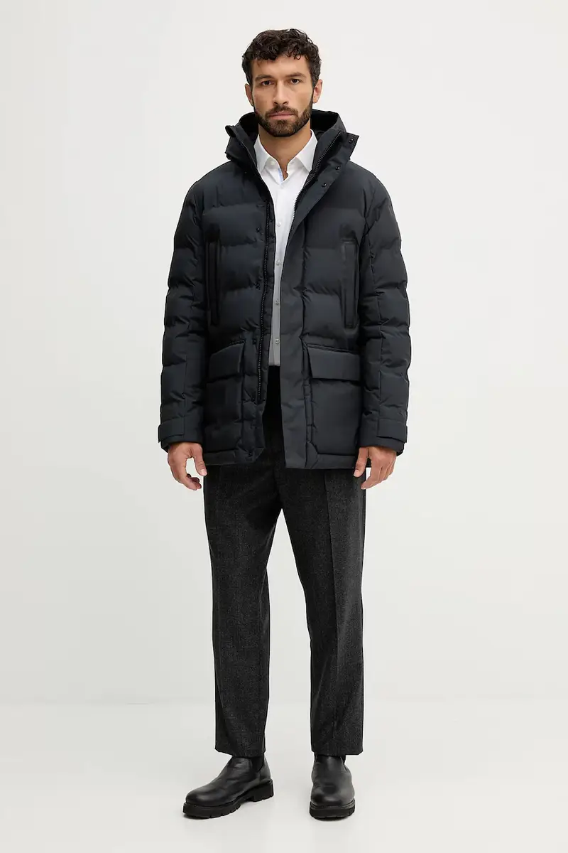 giacca QUINLAN colore nero P41866M.LEAF21 miniatura 2