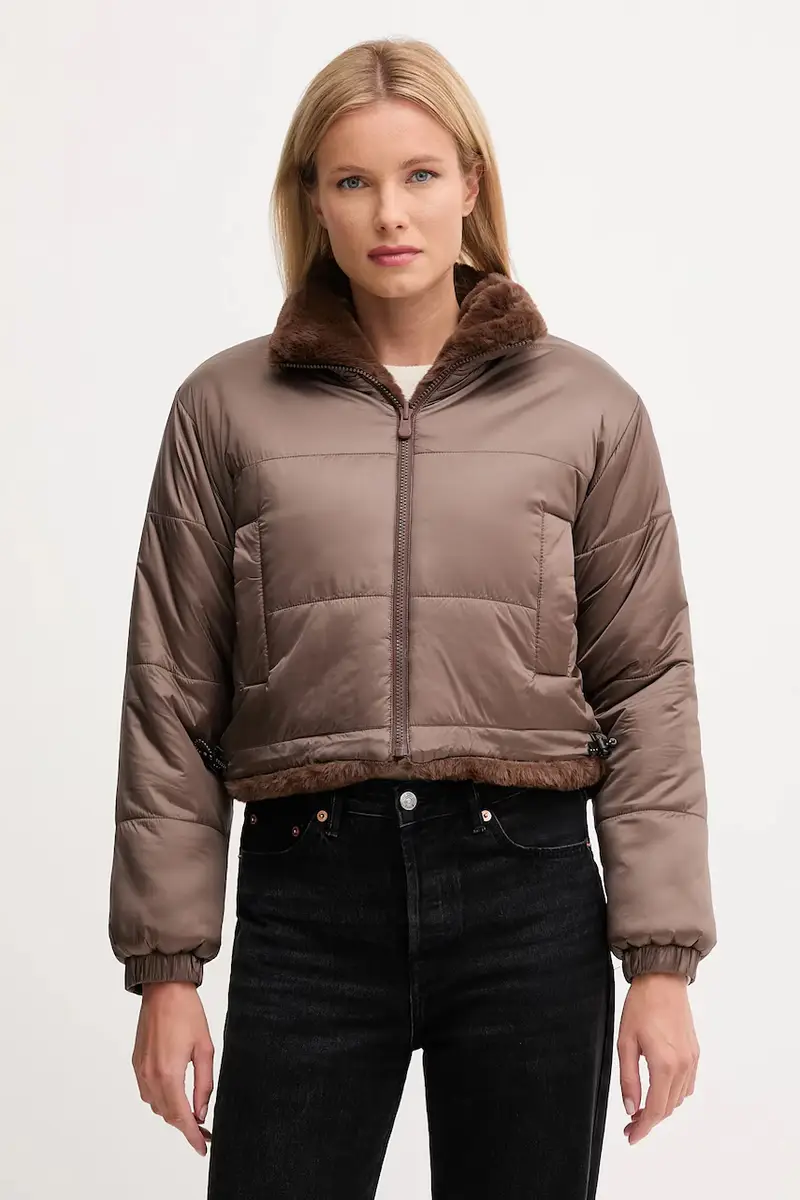 giacca reversibile YUKI colore marrone D32492W.FURY21 miniatura 2