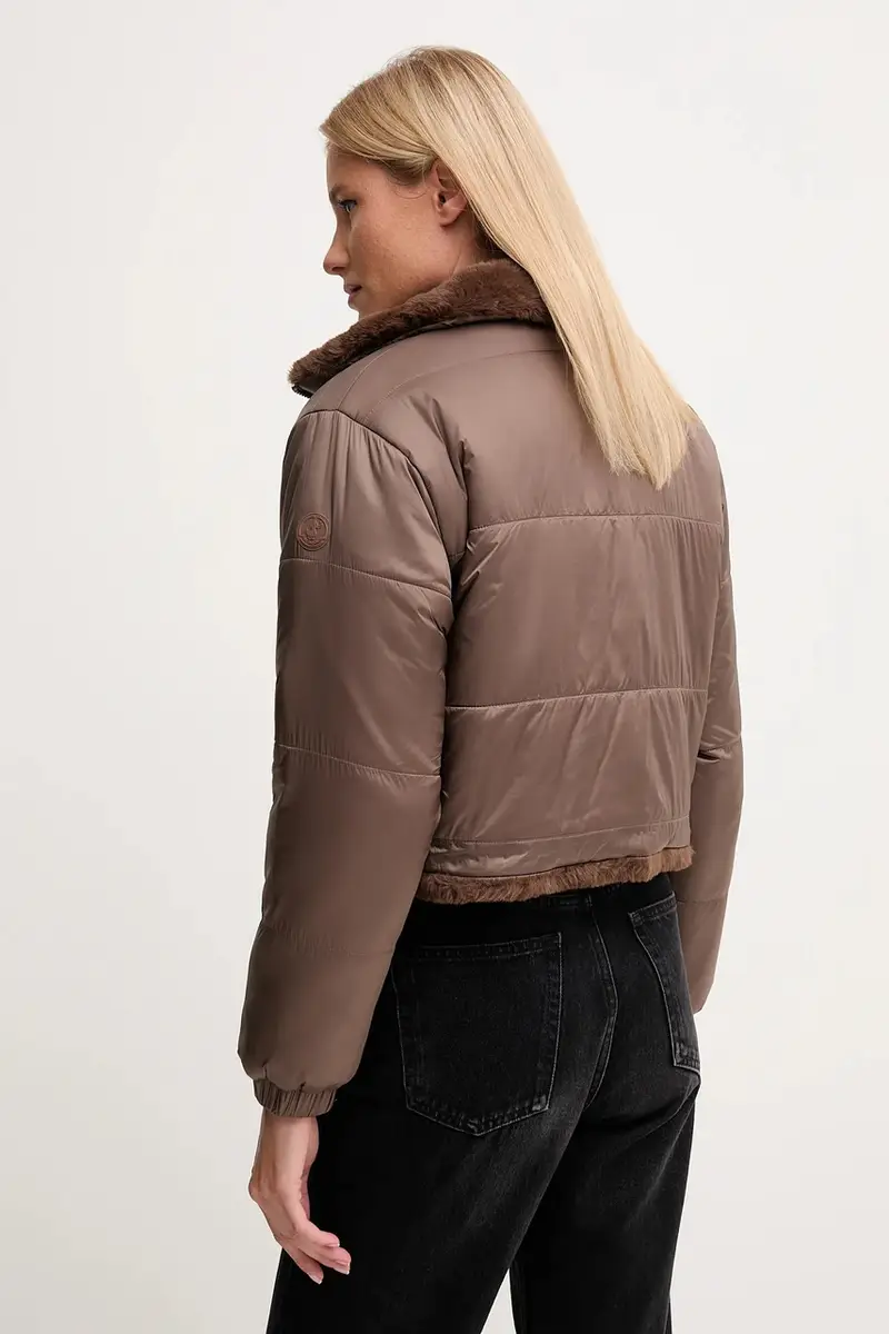 giacca reversibile YUKI colore marrone D32492W.FURY21 miniatura 4