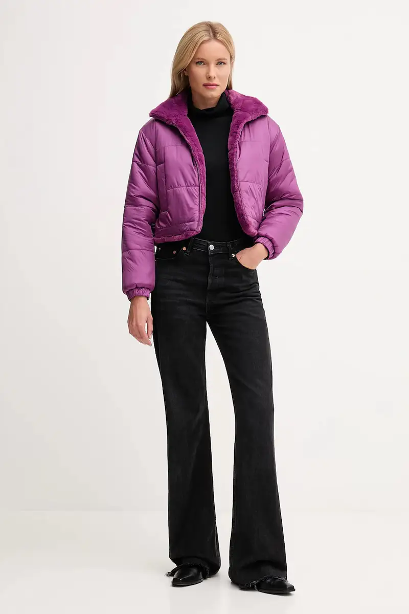 giacca reversibile YUKI colore violetto D32492W.FURY21 miniatura 3