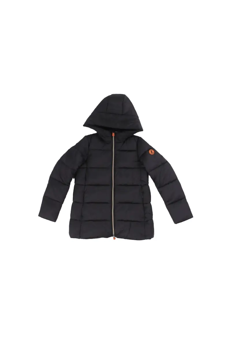 Giubbotto Bambina SAVE THE DUCK Black Giubbotto capuccio gracie