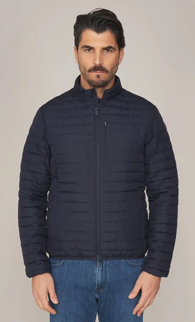 Giubbotto corto save the duck cole, colore blu