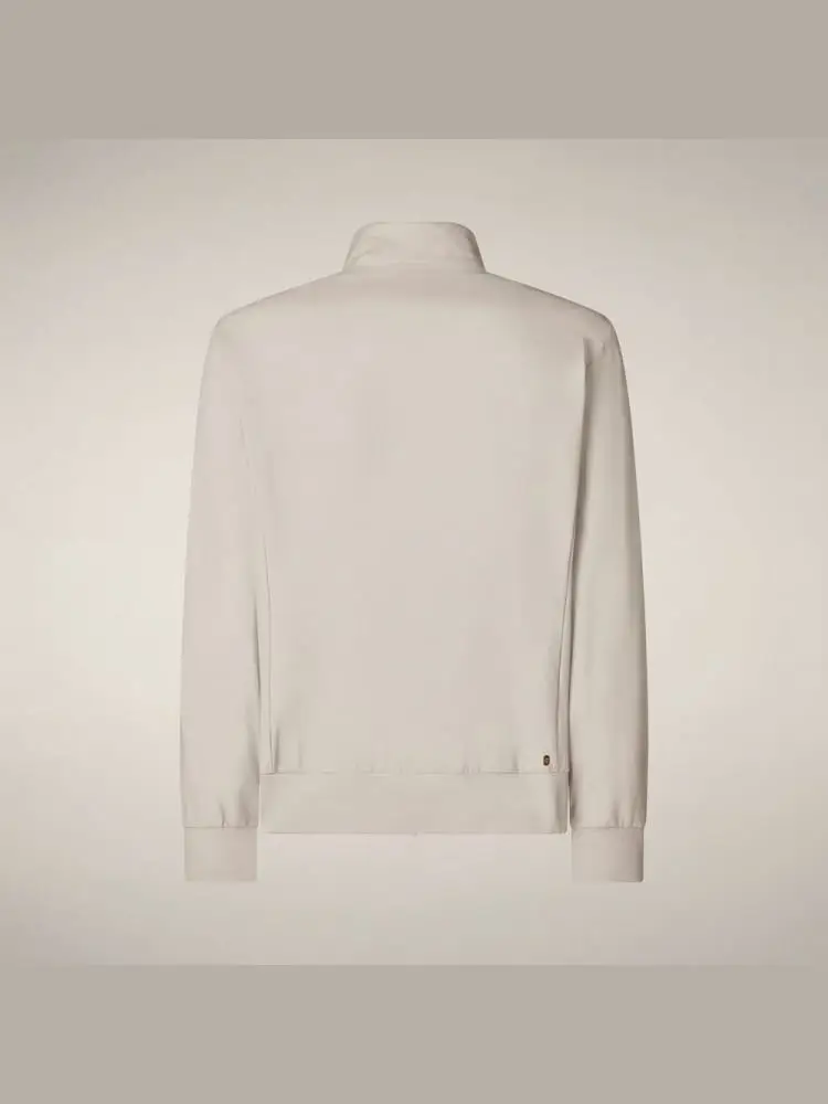 giubbotto felpa uomo tulio in nylon strech beige chiaro miniatura 2