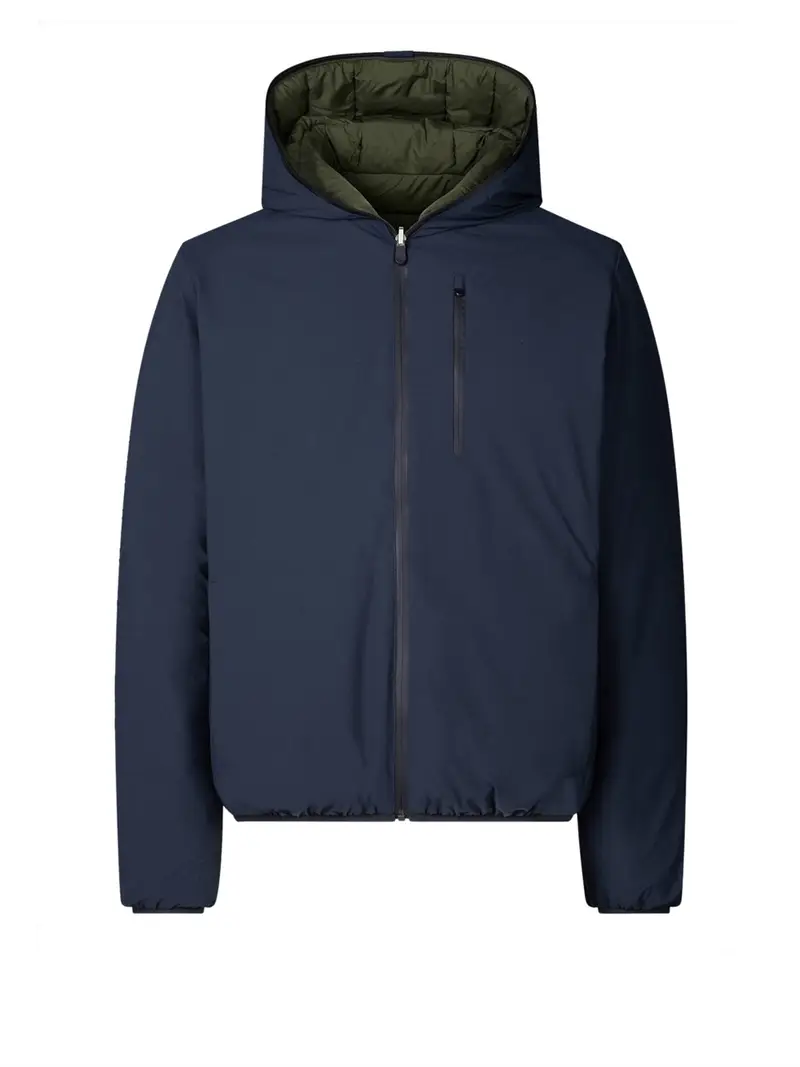 giubbotto save the duck ezra rev da uomo - blu verde