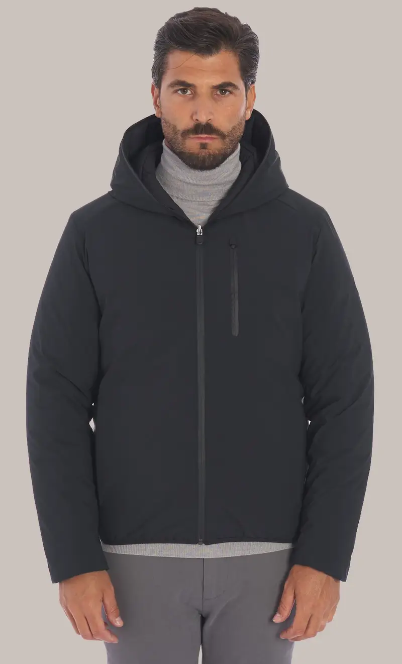 Giubbotto save the duck reversibile ezra, colore nero