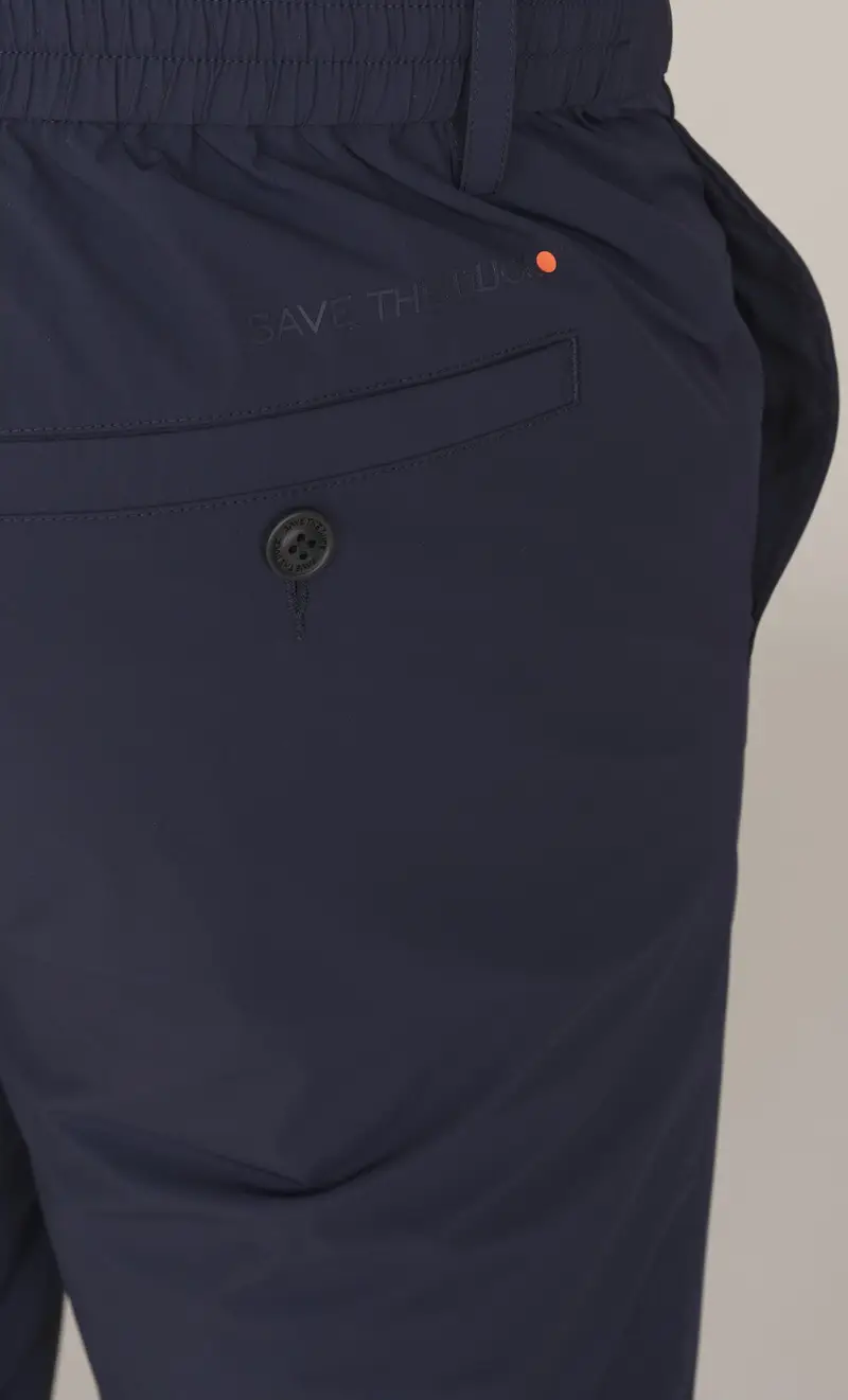 Pantalone save the duck tecnico leggero con elastico corbin, colore blu miniatura 2