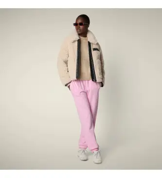 per donna D32515W-CURL21 Cappotto beige Hester (M), Casual, Polister riciclato, Sostenibile