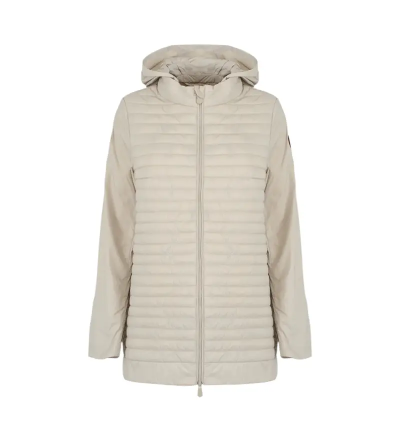 per donna D41165W-GIGO20 Cappotto imbottito beige Lorena (M), Casual, Nylon