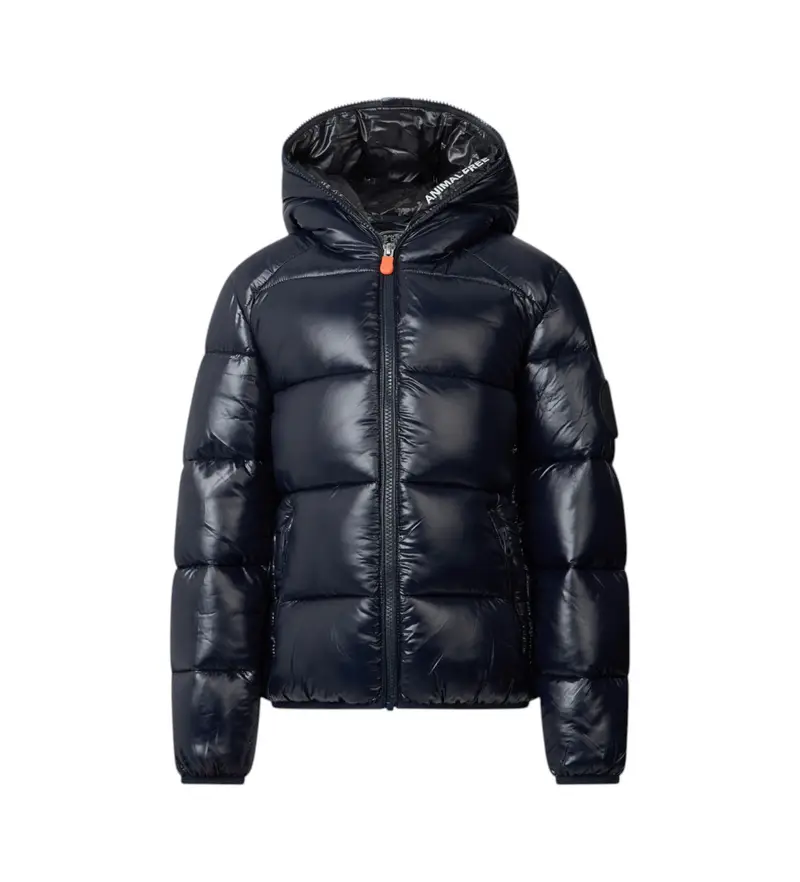 per donna/ragazza J31280B-LOVE21 Cappotto Artie blu navy (10años= 140cm), Casual, Sostenibile, Nylon riciclato, moda per bamb