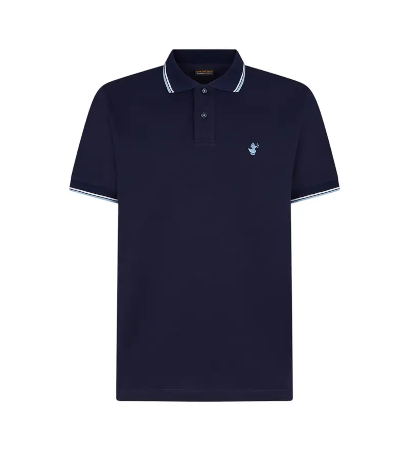 SAVE THE DUCK Polo Uomo Blu 4040692
