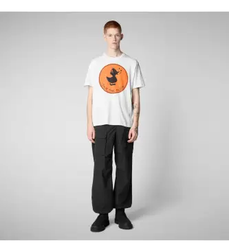 per uomo DT0825M-BESY20 T-shirt Stampa Bianca (XXL), Bianco, Casual, Cotone, Manica corta