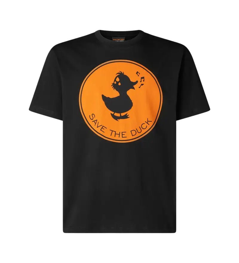 SAVE THE DUCK T-shirt Uomo Nero 4055528