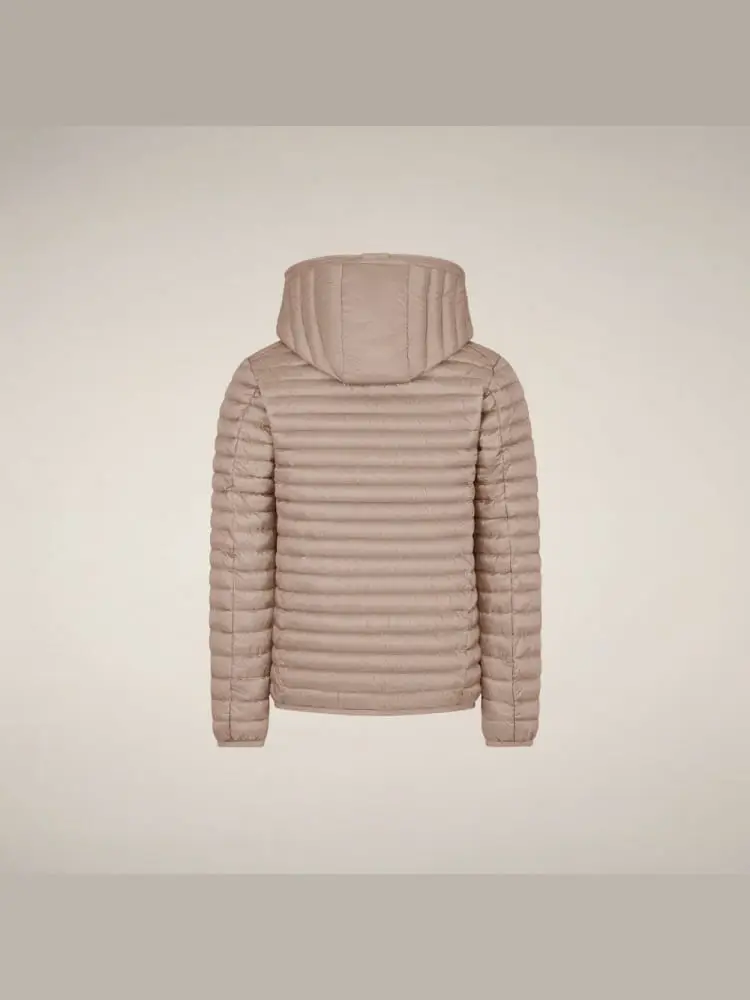 piumino animal free kids/junior rosy beige sabbia miniatura 2