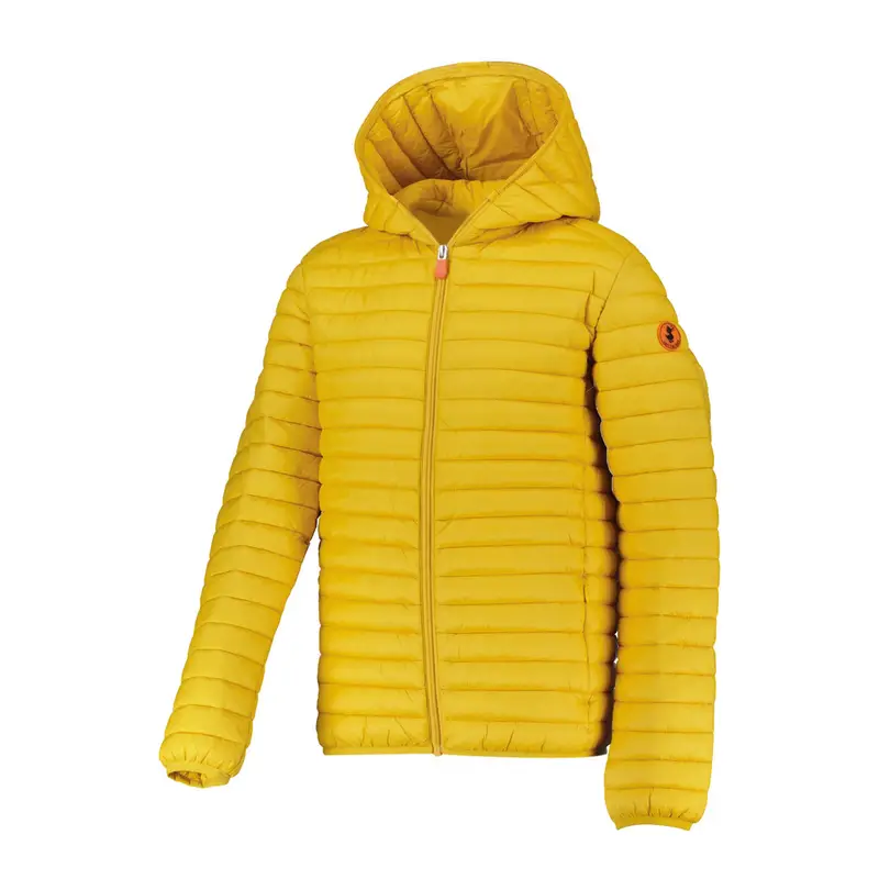 PIUMINO CON CAPPUCCIO HUEY BAMBINO Giallo