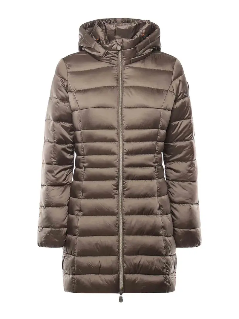 Piumino in nylon Grigio