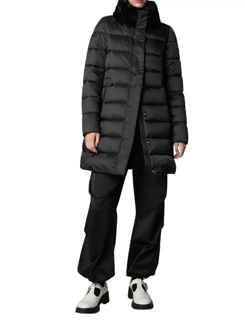 piumino save the duck dalea da donna - nero