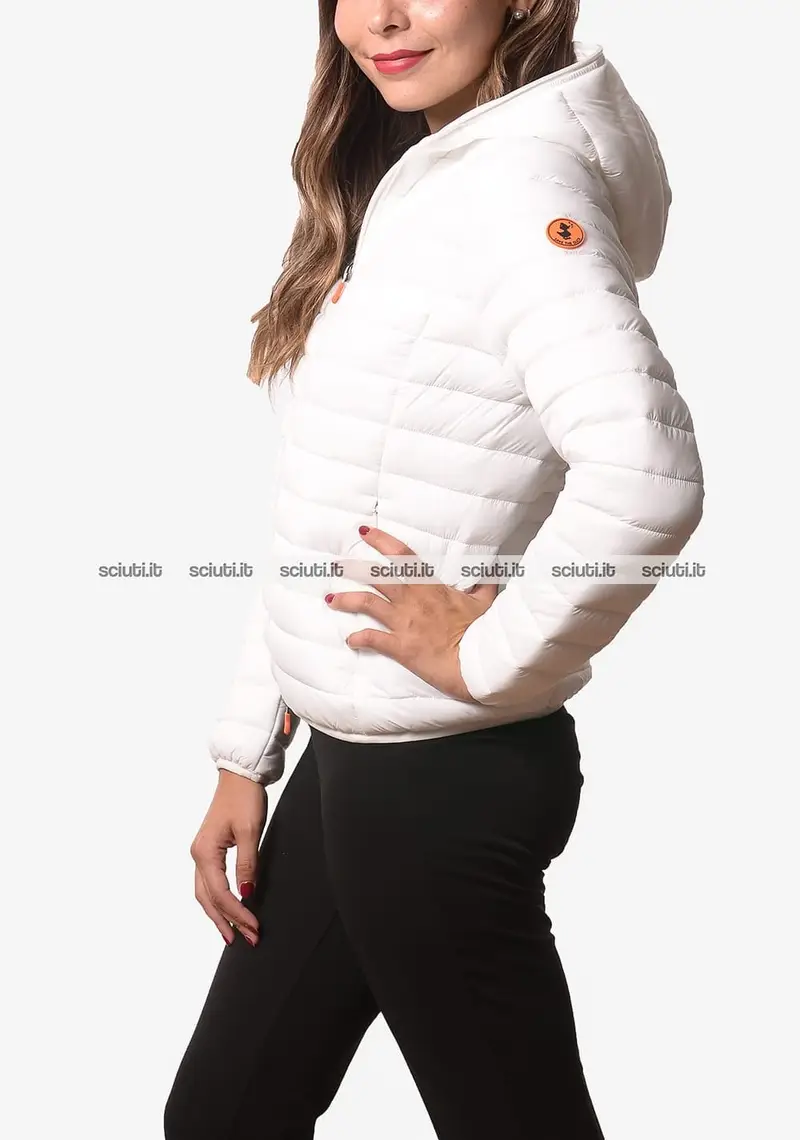 Piumino Save the duck donna bianco leggero Daisy