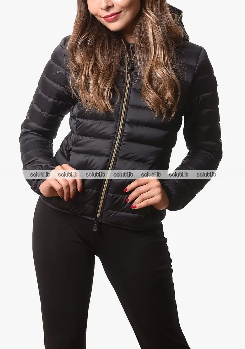 Piumino Save the duck donna nero leggero Alexis
