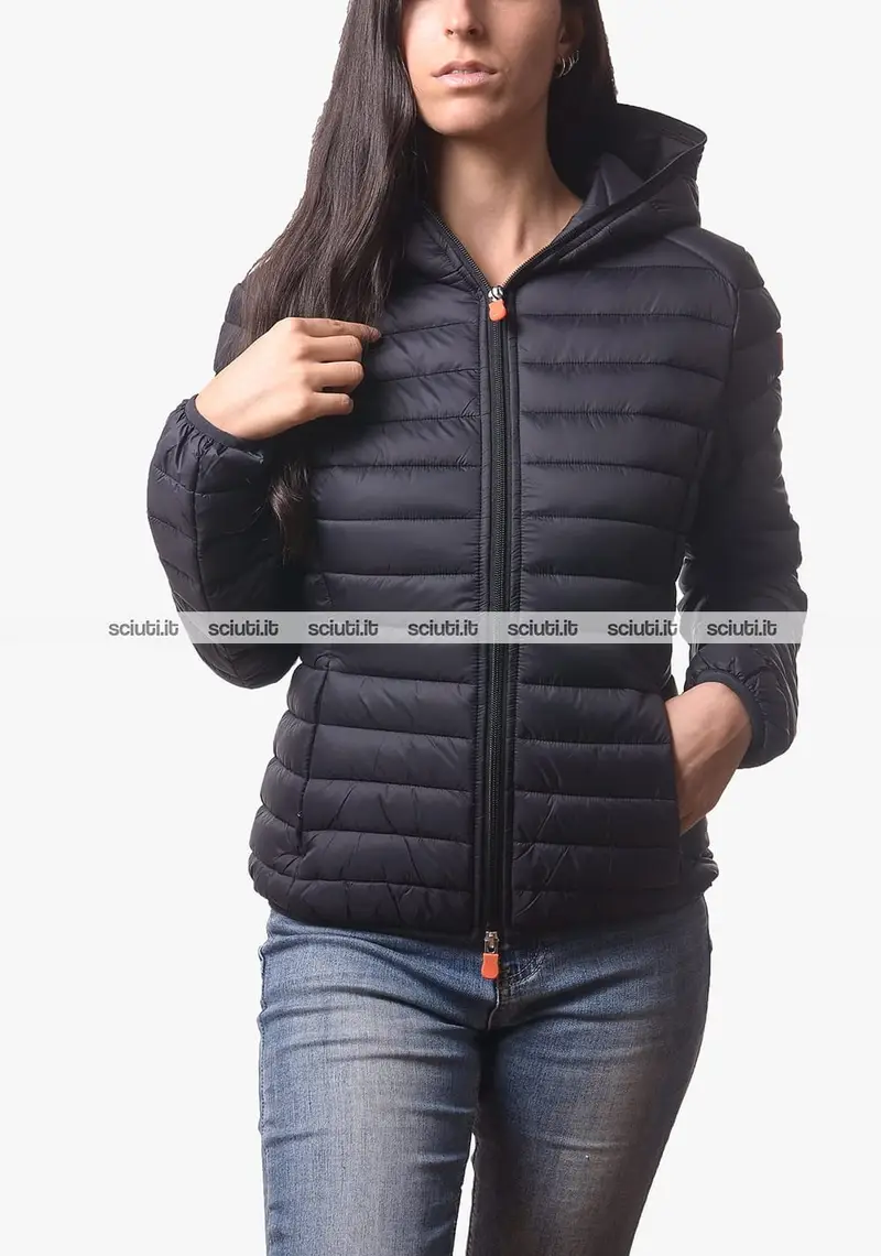 Piumino Save the duck donna nero leggero Daisy