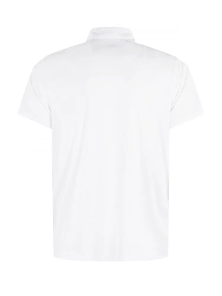 polo bianca uomo mini logo miniatura 2