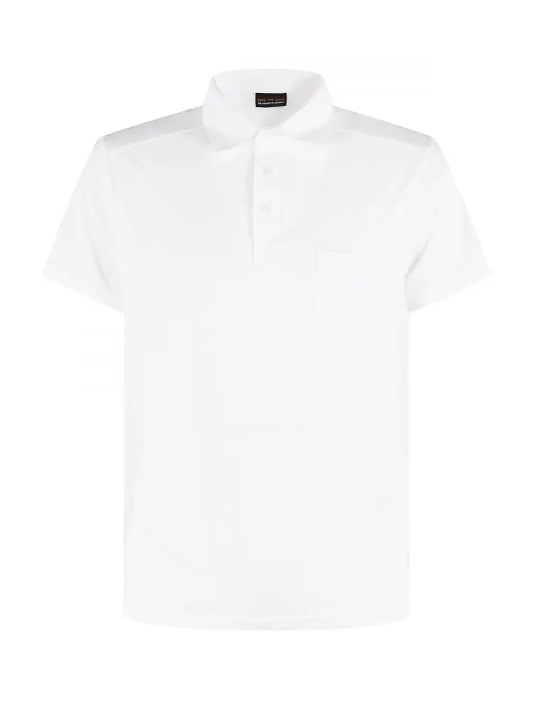 polo bianca uomo mini logo