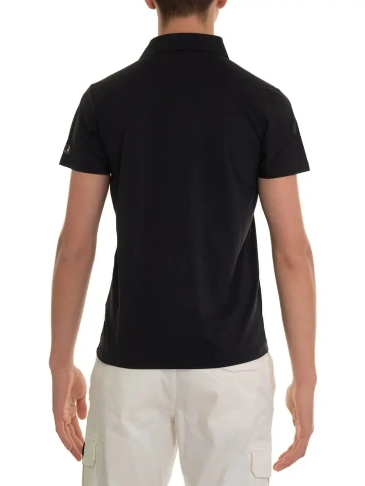 polo nera uomo mini logo miniatura 2