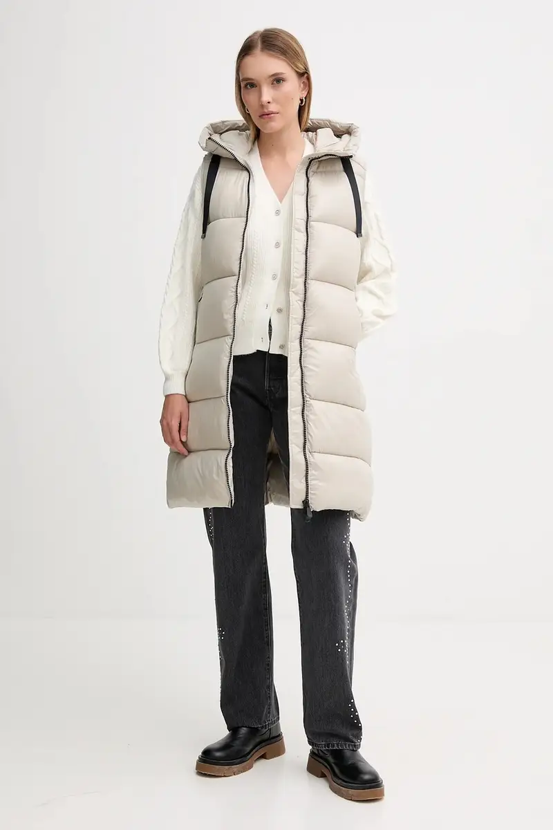 smanicato IRIA colore beige D80302W.LOVE21 miniatura 2