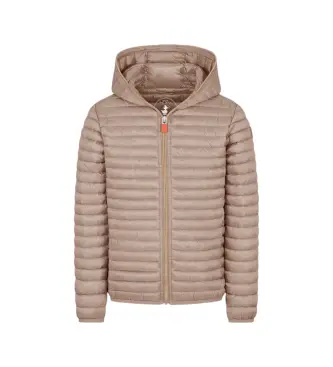 unisex per bambino J32310G-IRIS22 Cappotto beige rosato (10años= 140cm), Casual, Sostenibile, Nylon riciclato, moda per bambi