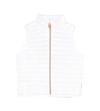 unisex per bambino J85310G-IRIS22 Ava gilet bianco (10años= 140cm), Casual, Polister riciclato, Sostenibile, moda per bambini Azzurro