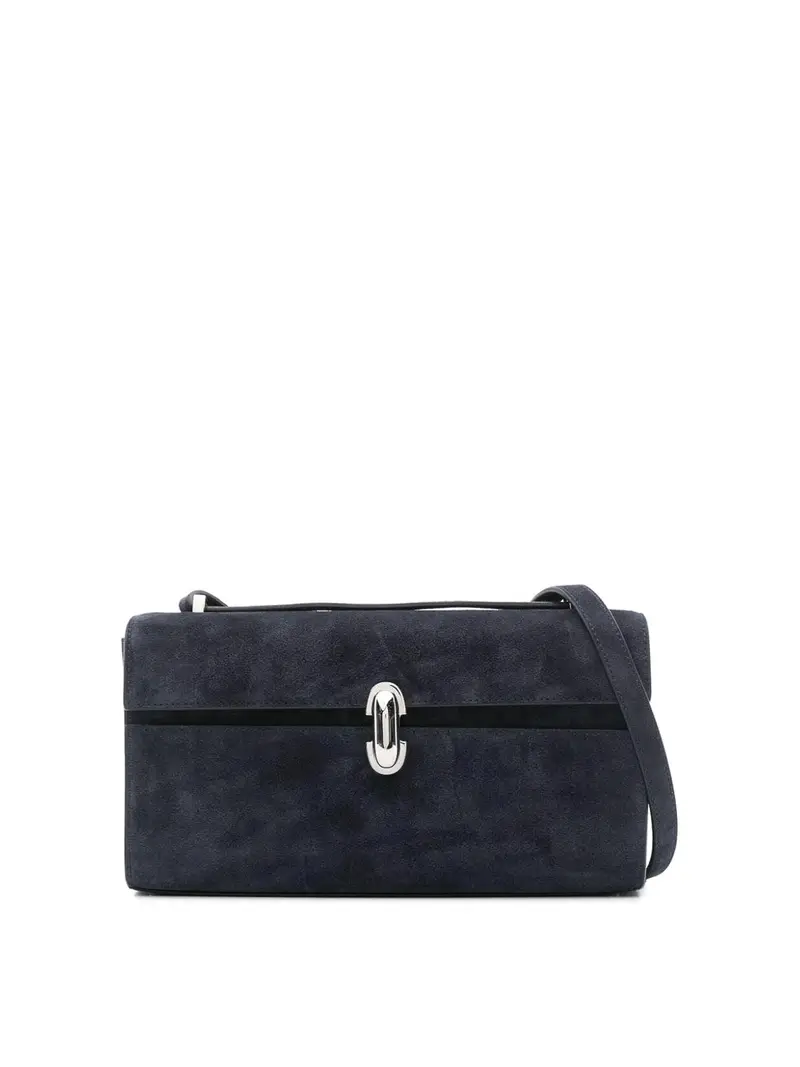 Borsa in camoscio Blu