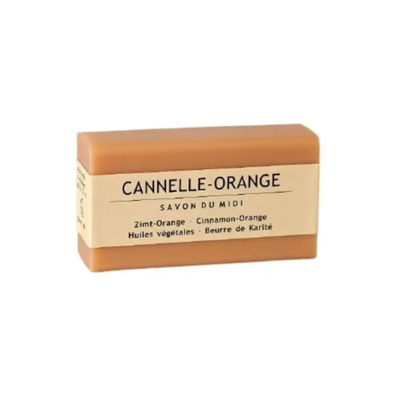 Sapone con Burro di Karité, Cannella-arancia (100 g)