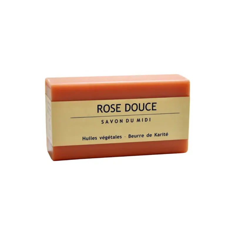 Sapone con Burro di Karité, Rosa dolce (100 g)