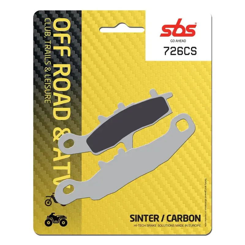 Pastiglie freni Sbs Go Ahead 726CS