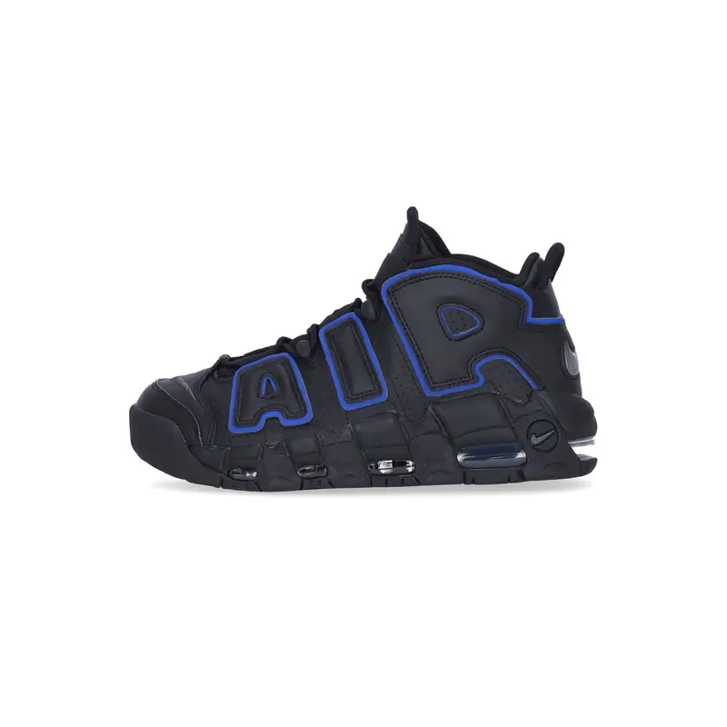 Scarpa Alta Uomo Air More Uptempo 96 Black/iron Grey/game Royal