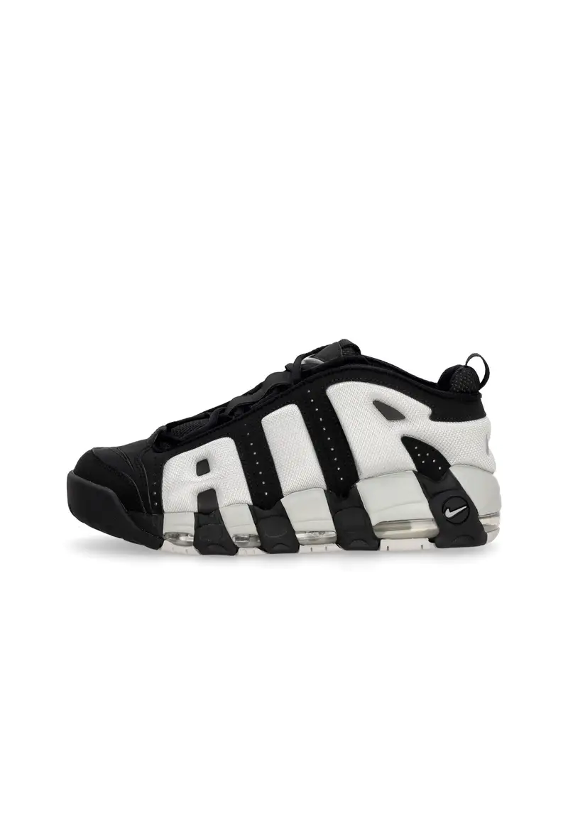 Scarpa Alta Uomo Air More Uptempo Low Black/photon Dust/metallic Silver