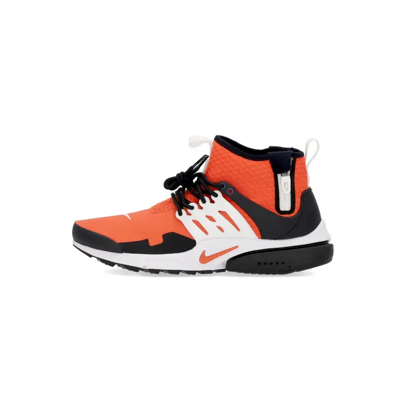 Scarpa Alta Uomo Air Presto Mid Utility Orange/orange/black/white
