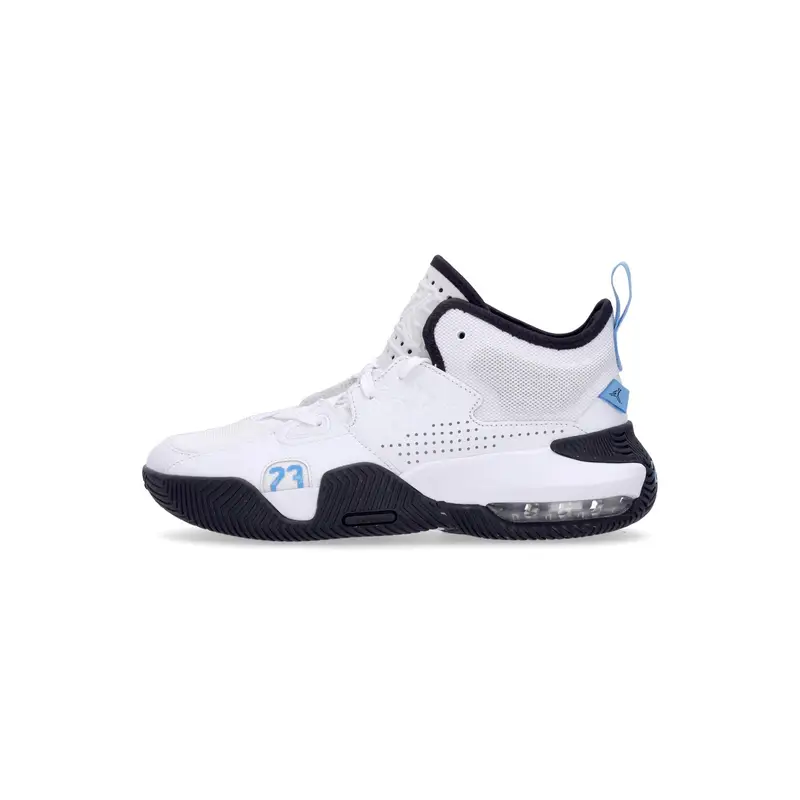 Scarpa Alta Uomo Jordan Stay Loyal 2 White/black/university Blue