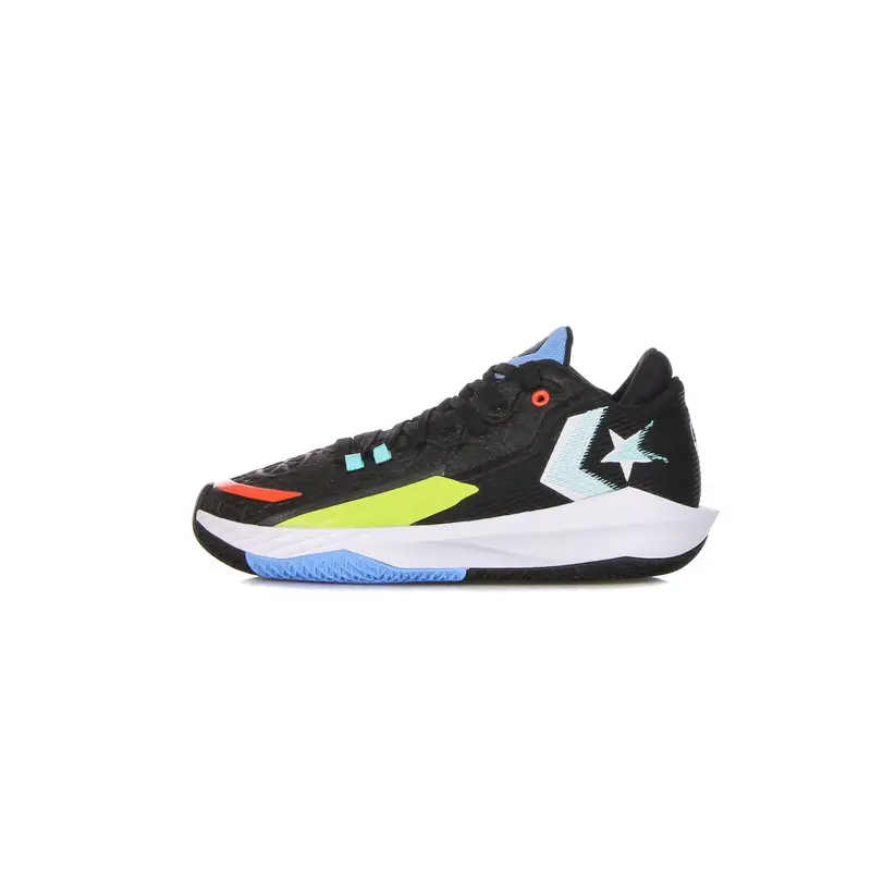 Scarpa Basket Uomo All Star Bb Jet Black/kinetic Blue/poppy Glow