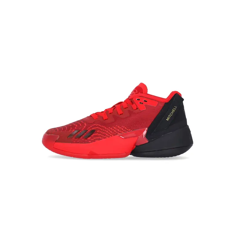 Scarpa Basket Uomo D.o.n. Issue 4 Vivid Red/core Black/team Victory Red