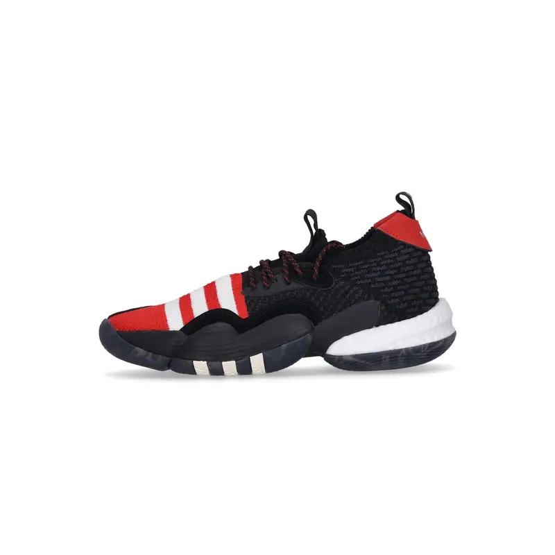 Scarpa Basket Uomo Trae Young 2 Core Black/better Scarlet/off White