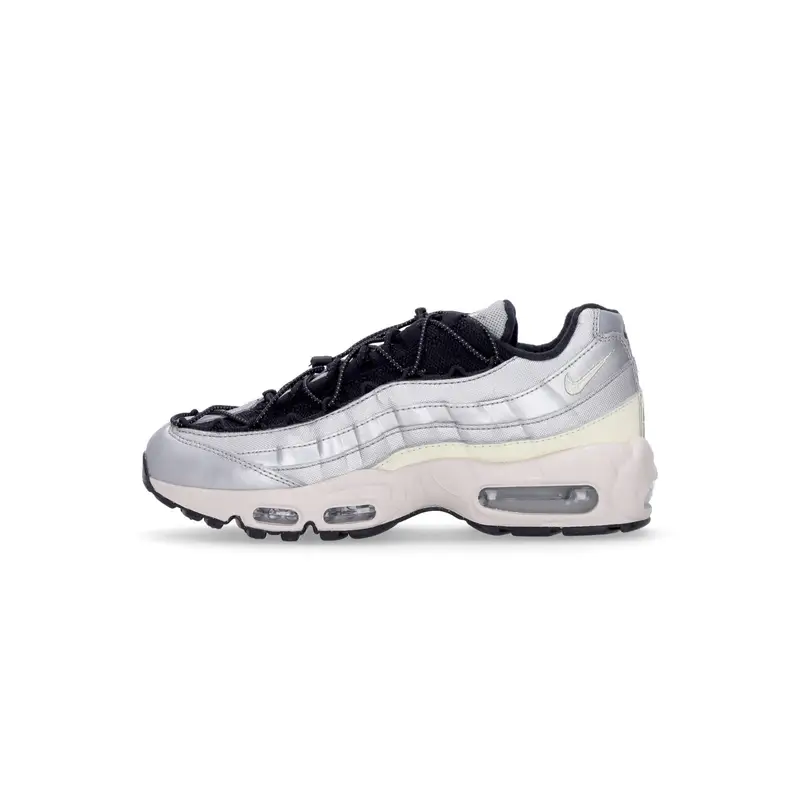 Scarpa Bassa Donna Air Max 95 Metallic Silver/alabaster